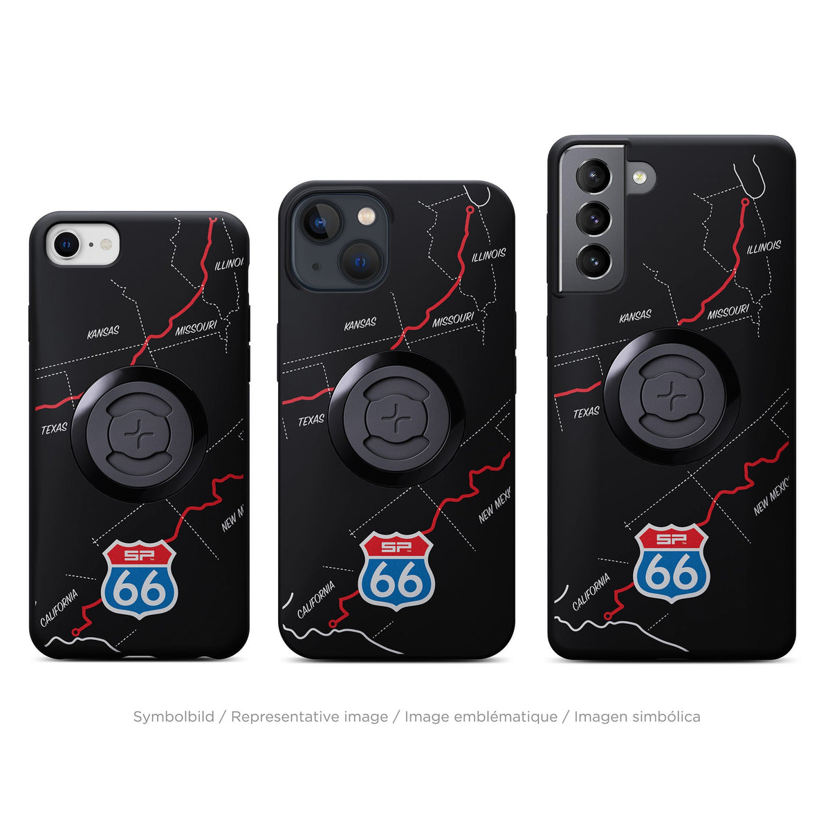 Edition Phone Case - 66 Map (Red)