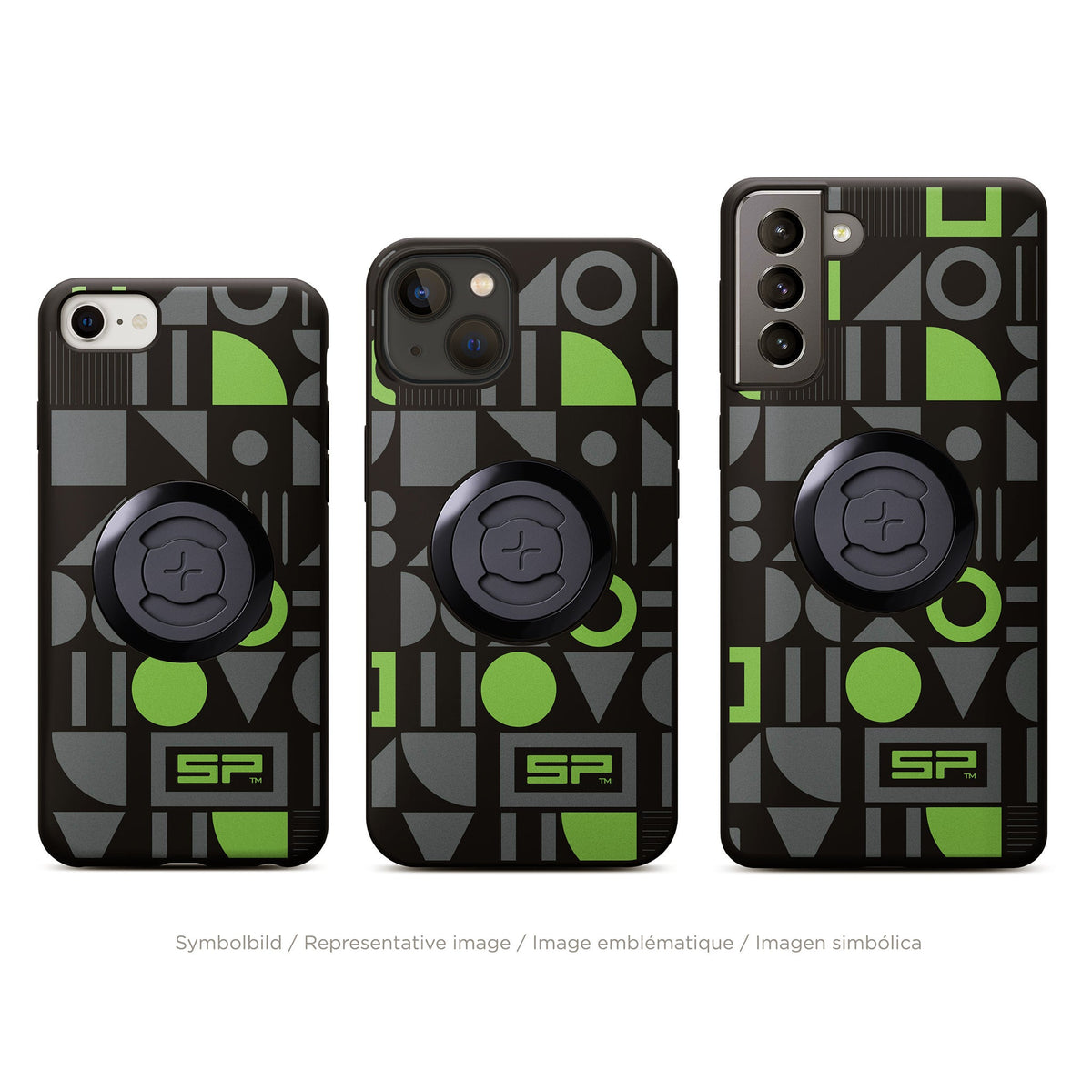 Edition Phone Case - Geometric (Lime)