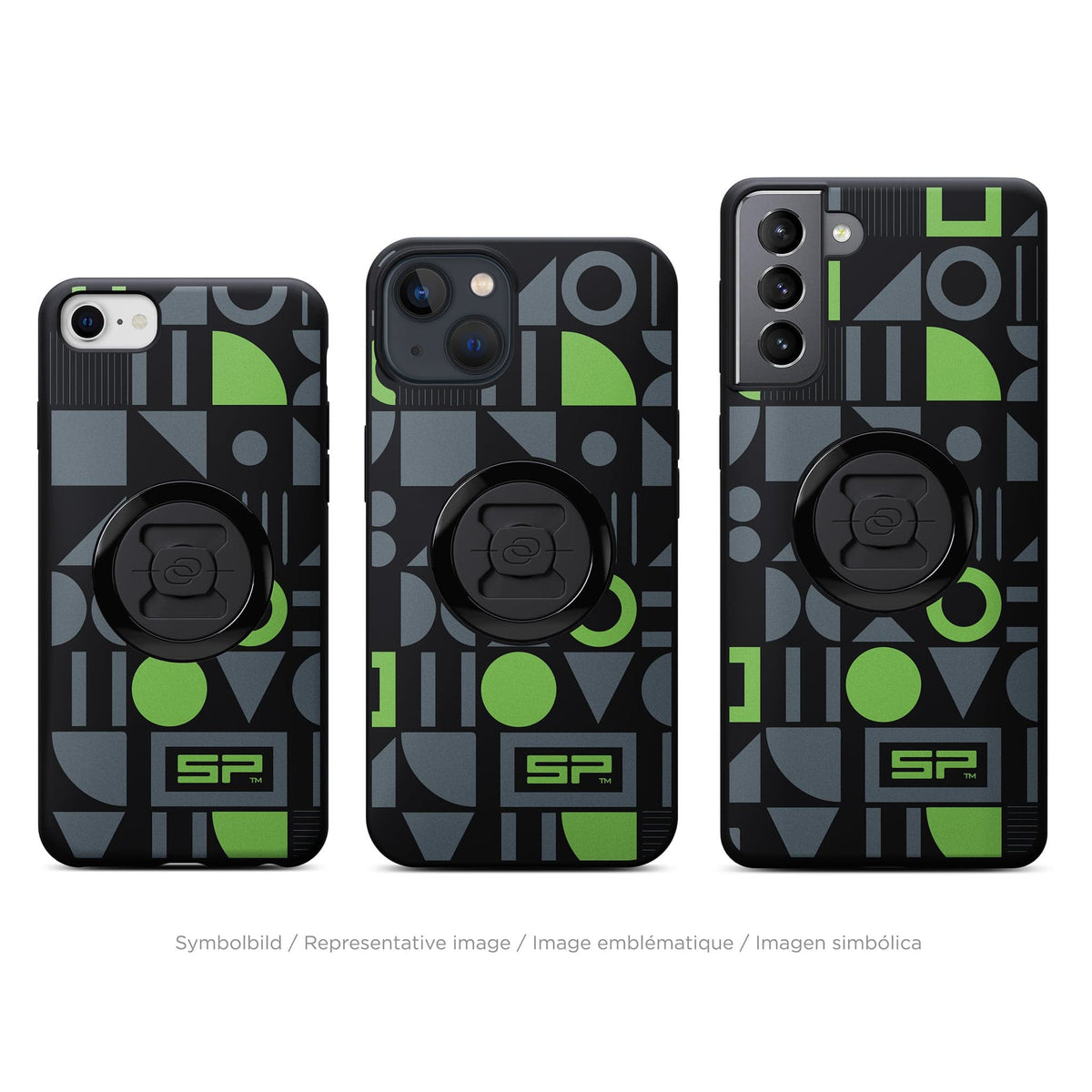 Edition Phone Case - Geometric (Lime)