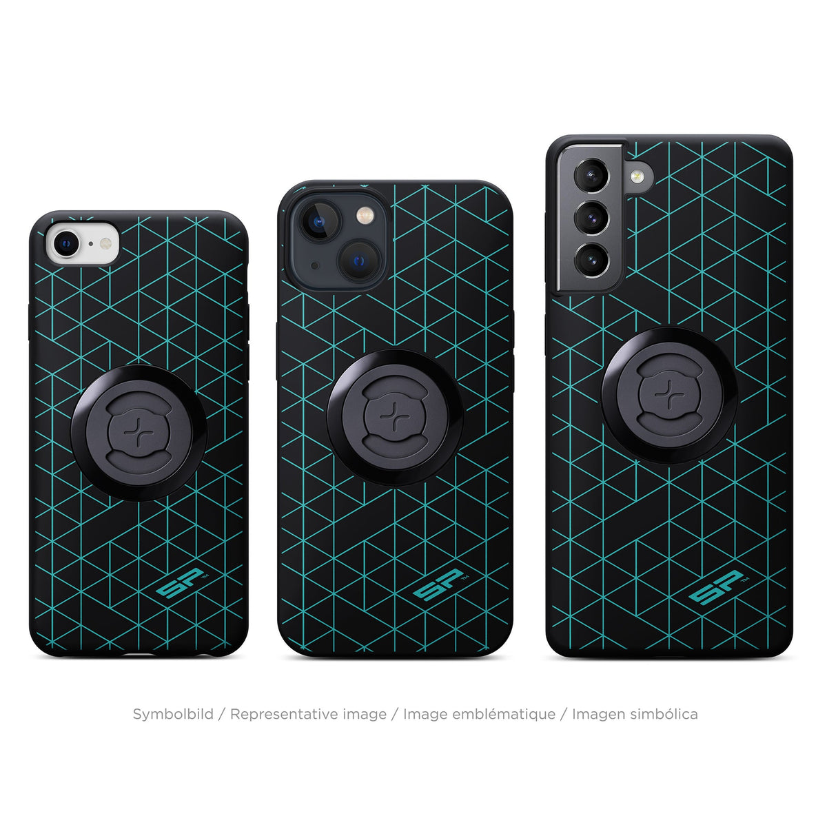 Edition Phone Case - Grid (Turquoise)
