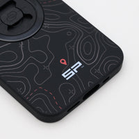 Edition Phone Case - Topo Lines (Red)