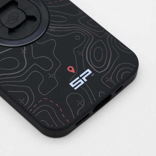 Edition Phone Case - Topo Lines (Red)