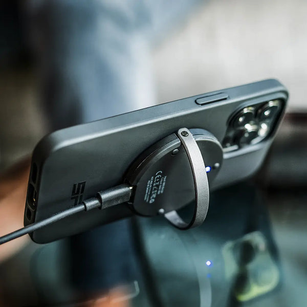 With foldable stand and USB cable