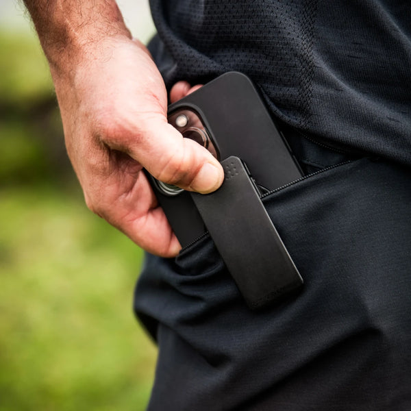 Easily attaches to belts, bags and backpacks