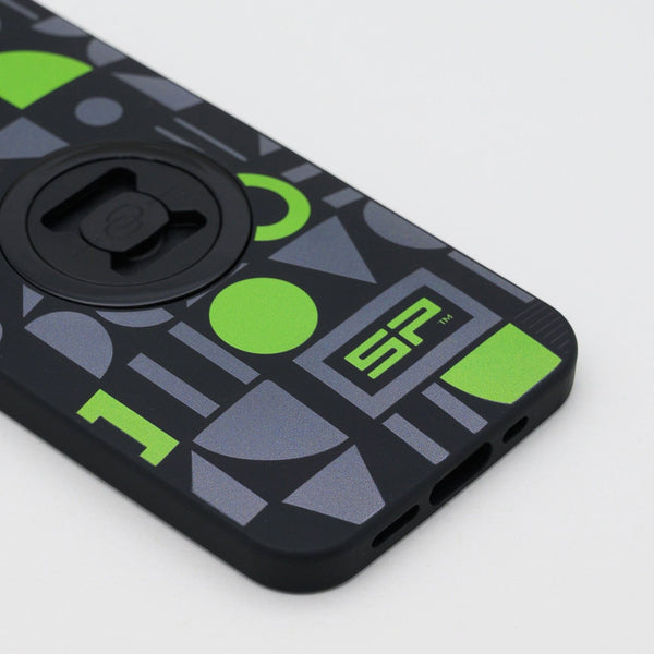 Edition Phone Case - Geometric (Lime)