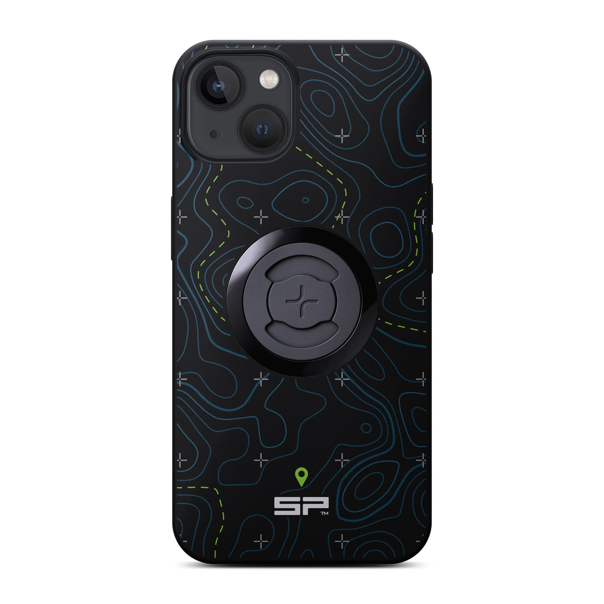 Edition Phone Case - Topo Lines (Lime)